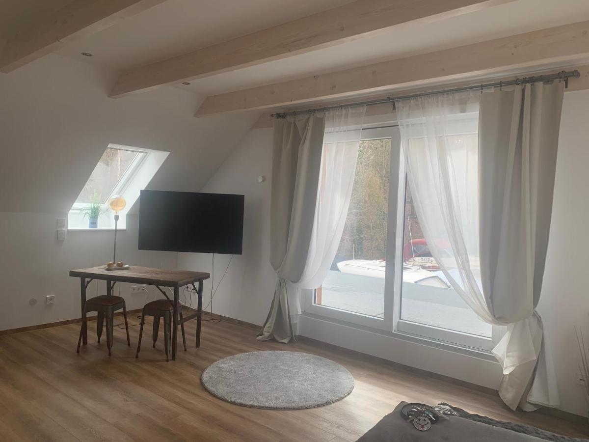 Tiny House Oder Ferienwohnung Auf Der Sunset Marina Berlin Eksteriør billede